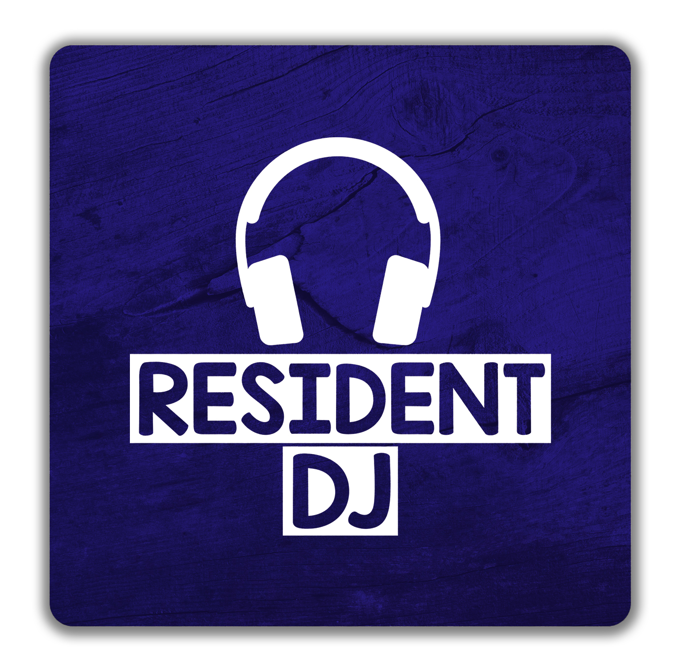 Resident DJ Coaster - 9cm x 9cm - Picture 4 of 11