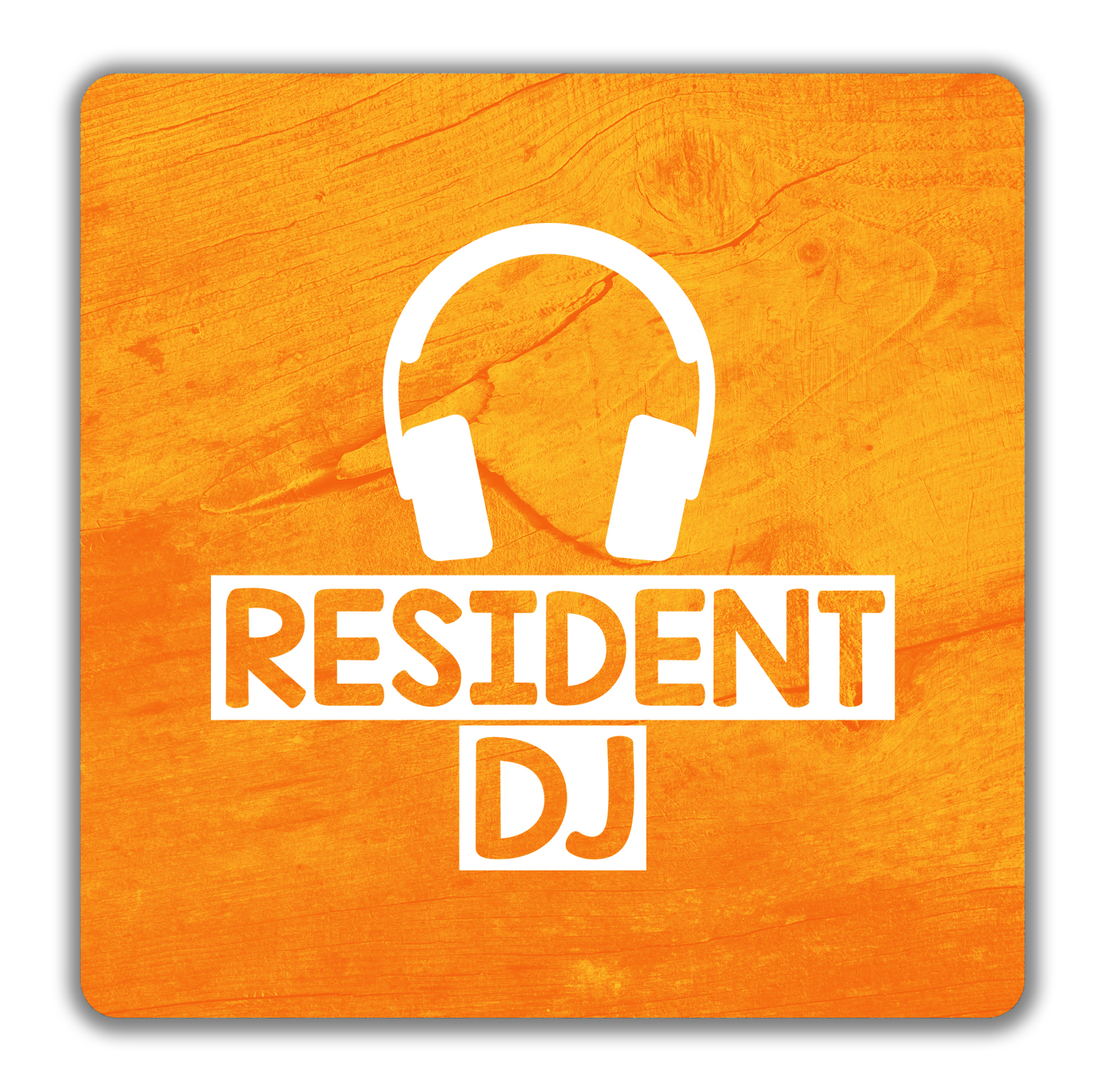 Resident DJ Coaster - 9cm x 9cm - Picture 7 of 11