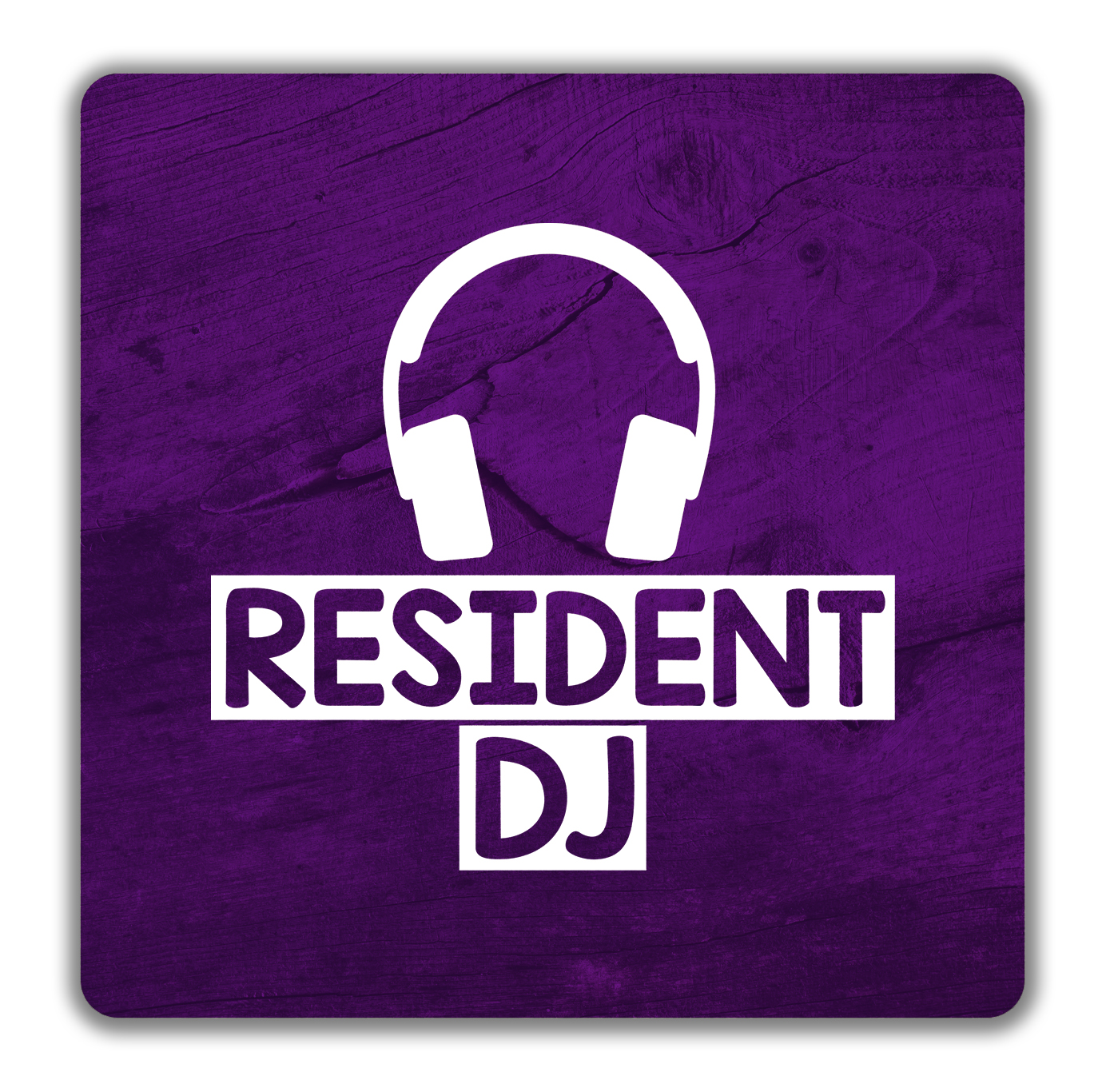 Resident DJ Coaster - 9cm x 9cm - Picture 8 of 11