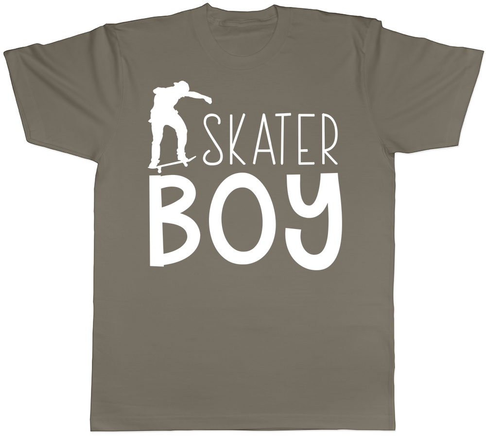 Skater Boy Mens Skateboard Tee T-Shirt - Picture 8 of 8