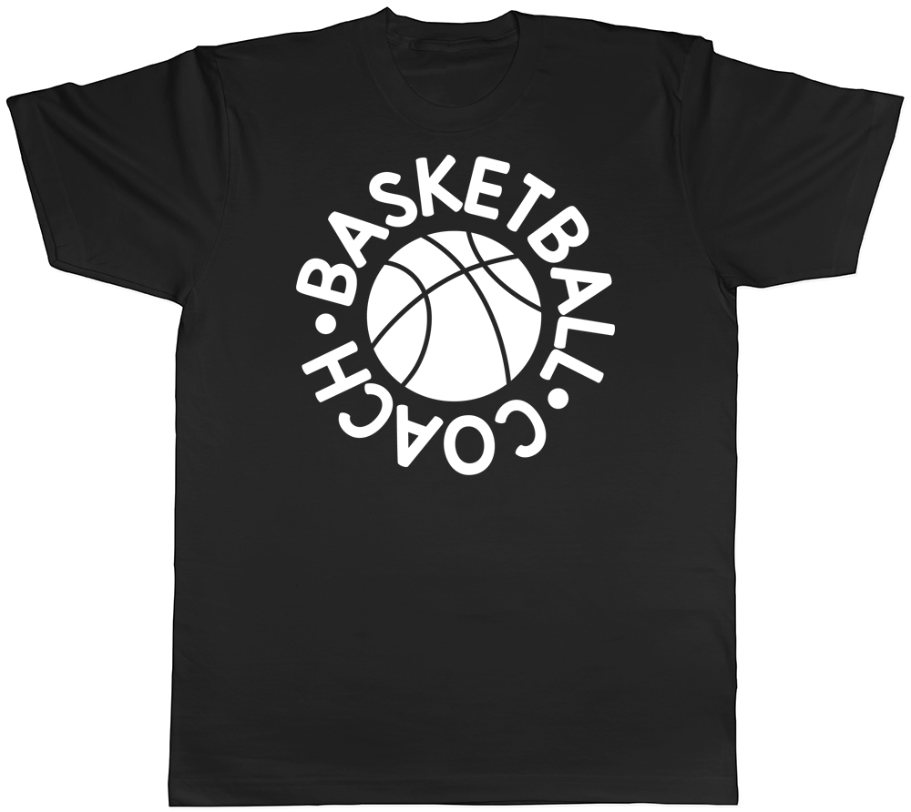 Basketball Coach Unisex Mens Womens Ladies T-Shirt Tee - Picture 2 of 7