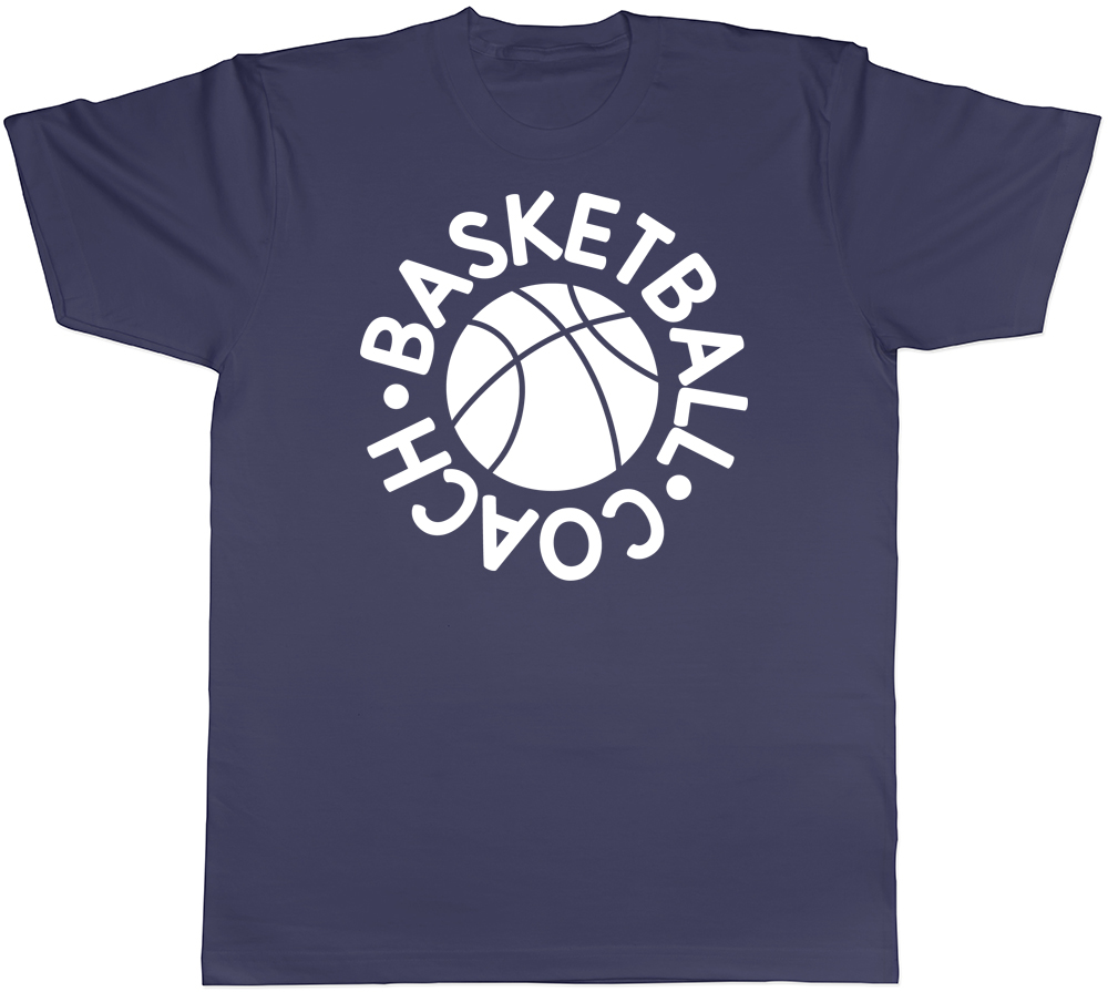 Basketball Coach Unisex Mens Womens Ladies T-Shirt Tee - Picture 4 of 7