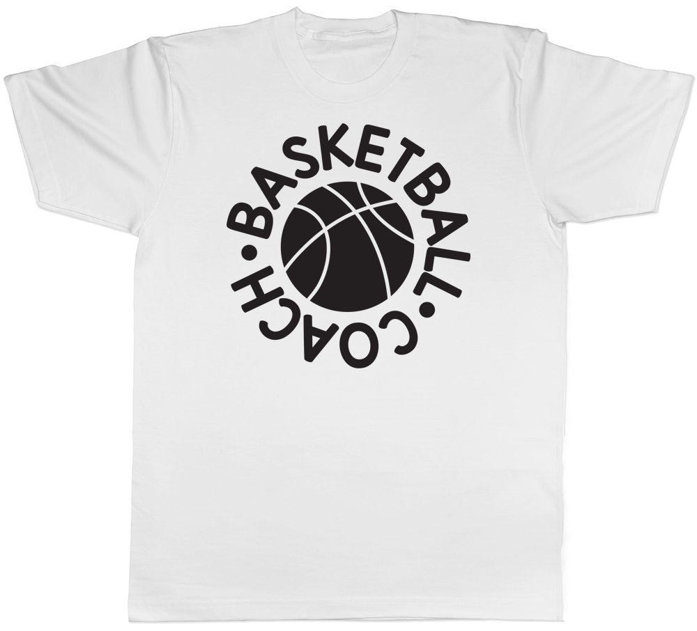 Basketball Coach Unisex Mens Womens Ladies T-Shirt Tee - Picture 6 of 7