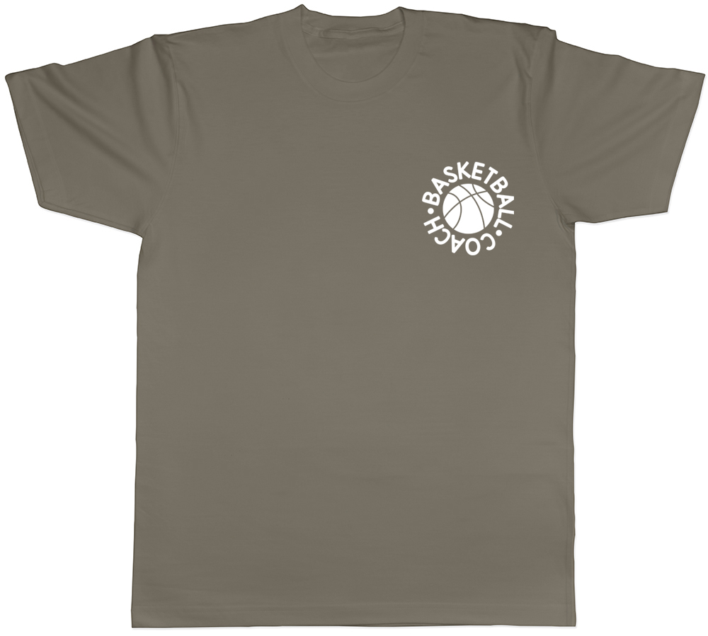 Basketball Coach Pocket Design Unisex Mens Womens Ladies T-Shirt Tee - Picture 7 of 7