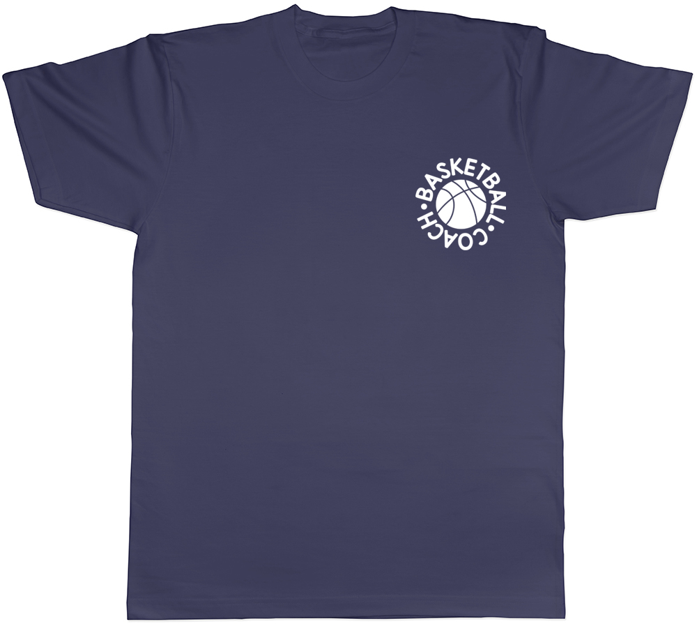 Basketball Coach Pocket Design Unisex Mens Womens Ladies T-Shirt Tee - Picture 4 of 7