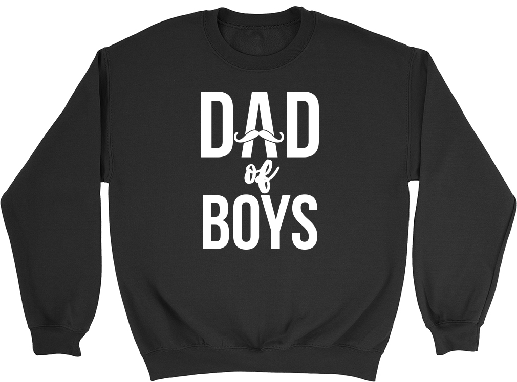 Dad of Boys Mens Sweatshirt Jumper