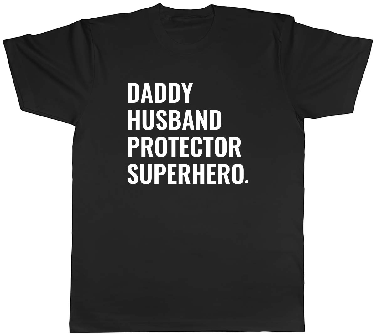 Daddy Husband Protector Superhero Mens Unisex T-Shirt Tee