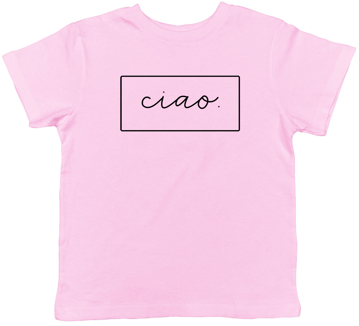 Hello In Different Language - Italian Childrens Kids T-Shirt Boys Girls