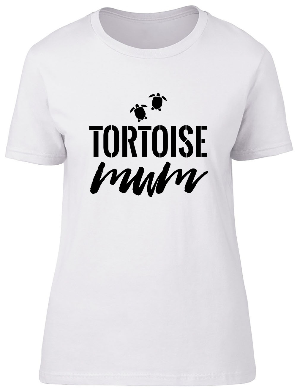 Tortoise Mum Fitted Womens Ladies T Shirt - Picture 7 of 8