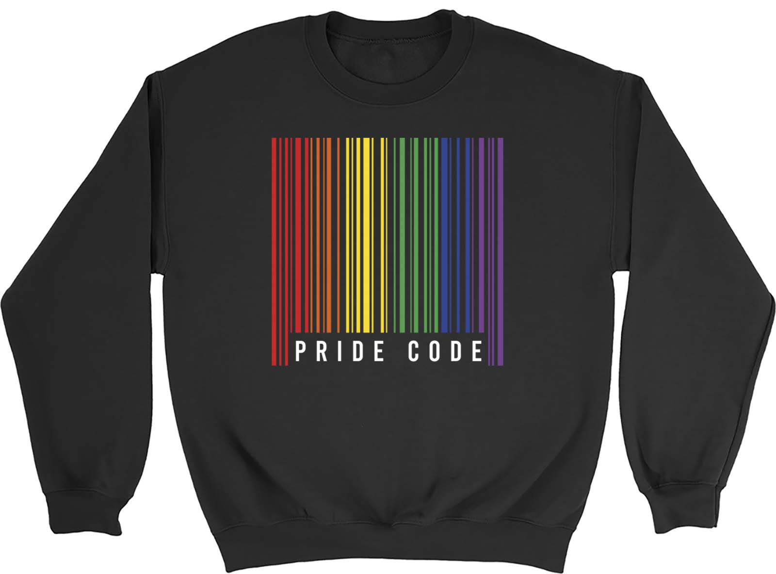 Pride Code Barcode Mens Womens Sweatshirt Jumper Gift