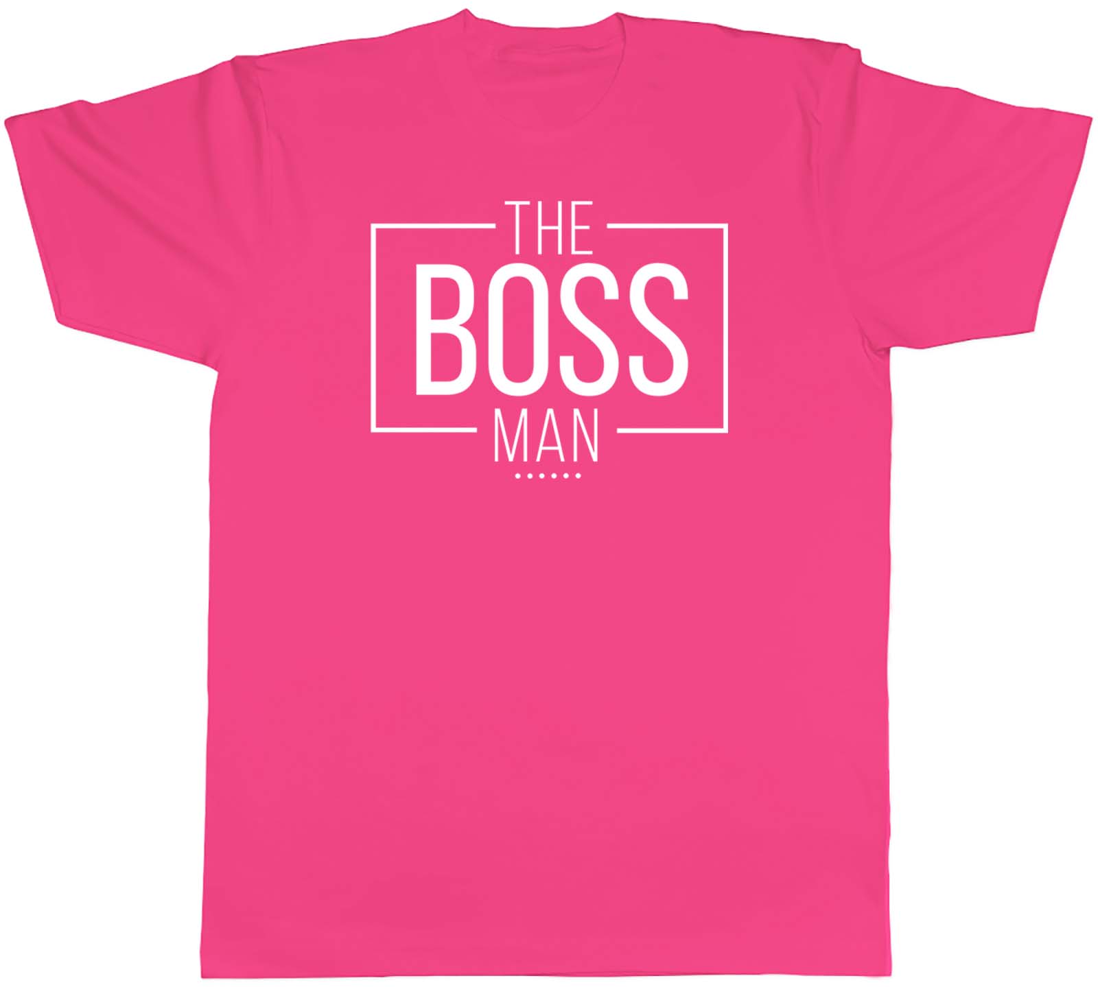 Boss Man Mens T-Shirt Team Leader Manager Captain Director In-Charge Tee Gift - Picture 4 of 8