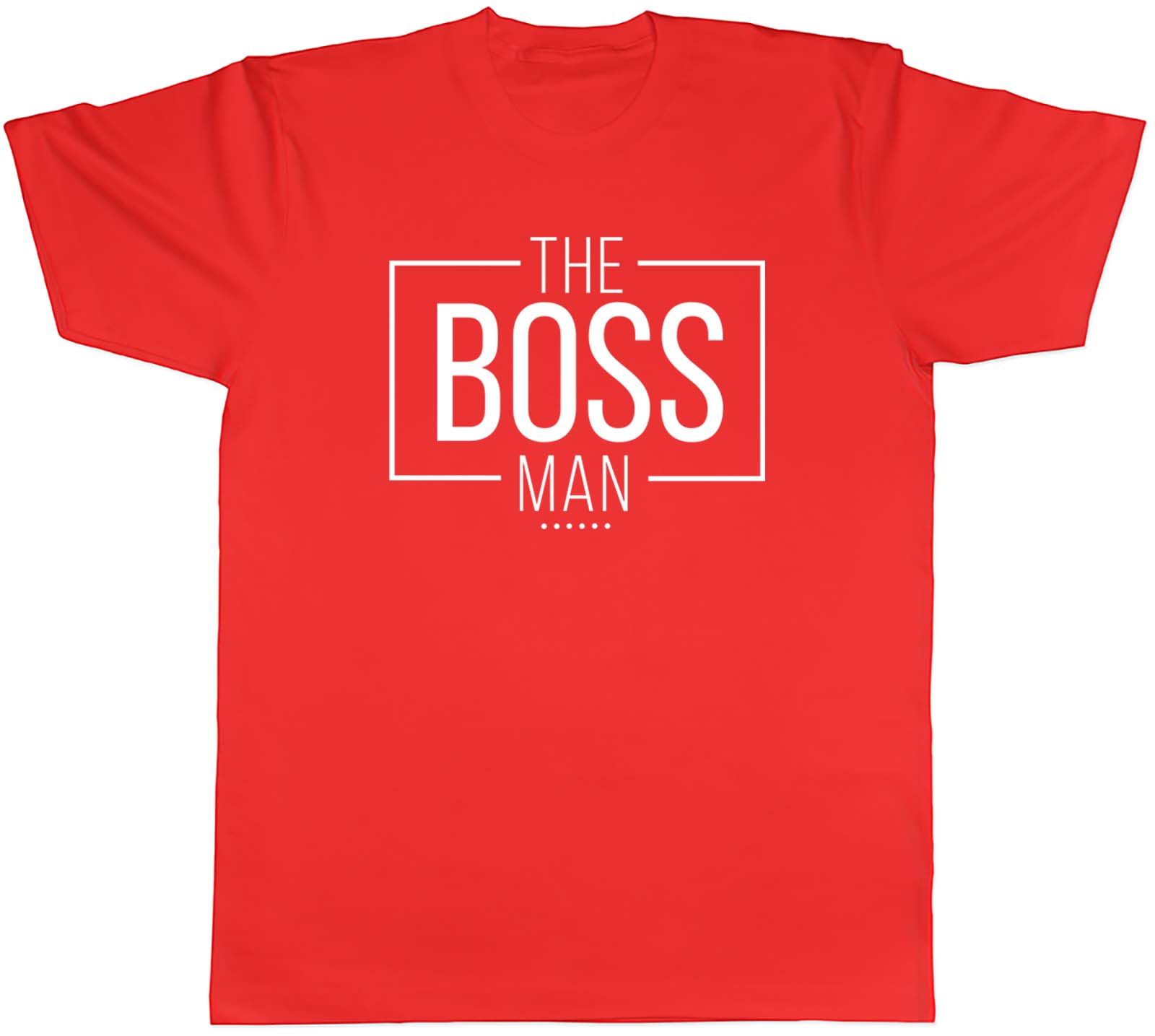 Boss Man Mens T-Shirt Team Leader Manager Captain Director In-Charge Tee Gift - Picture 6 of 8