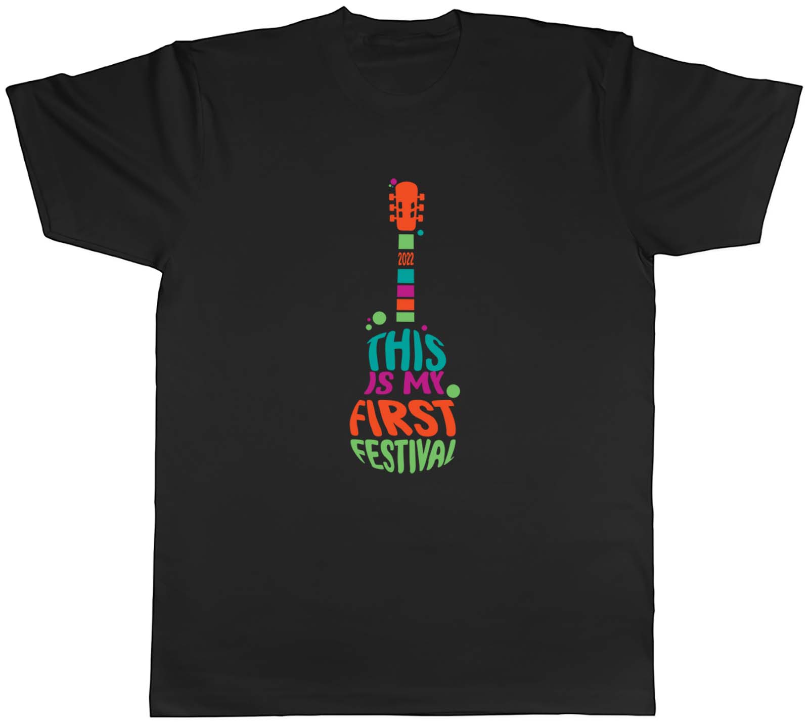 Personalised This Is My First Festival Mens Unisex T-Shirt Tee Gift