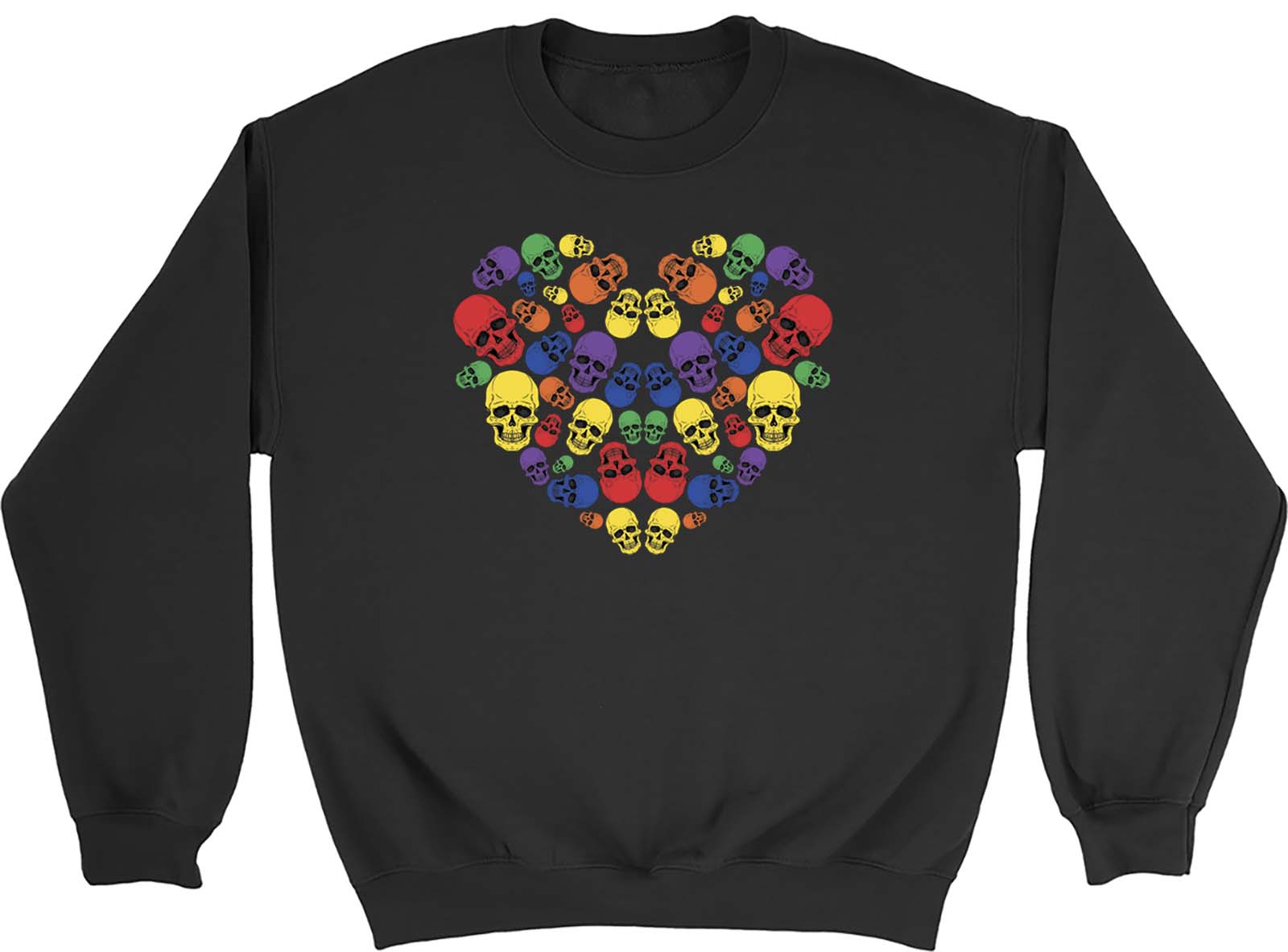 Skull Pride Colour Mens Womens Sweatshirt Jumper Gift