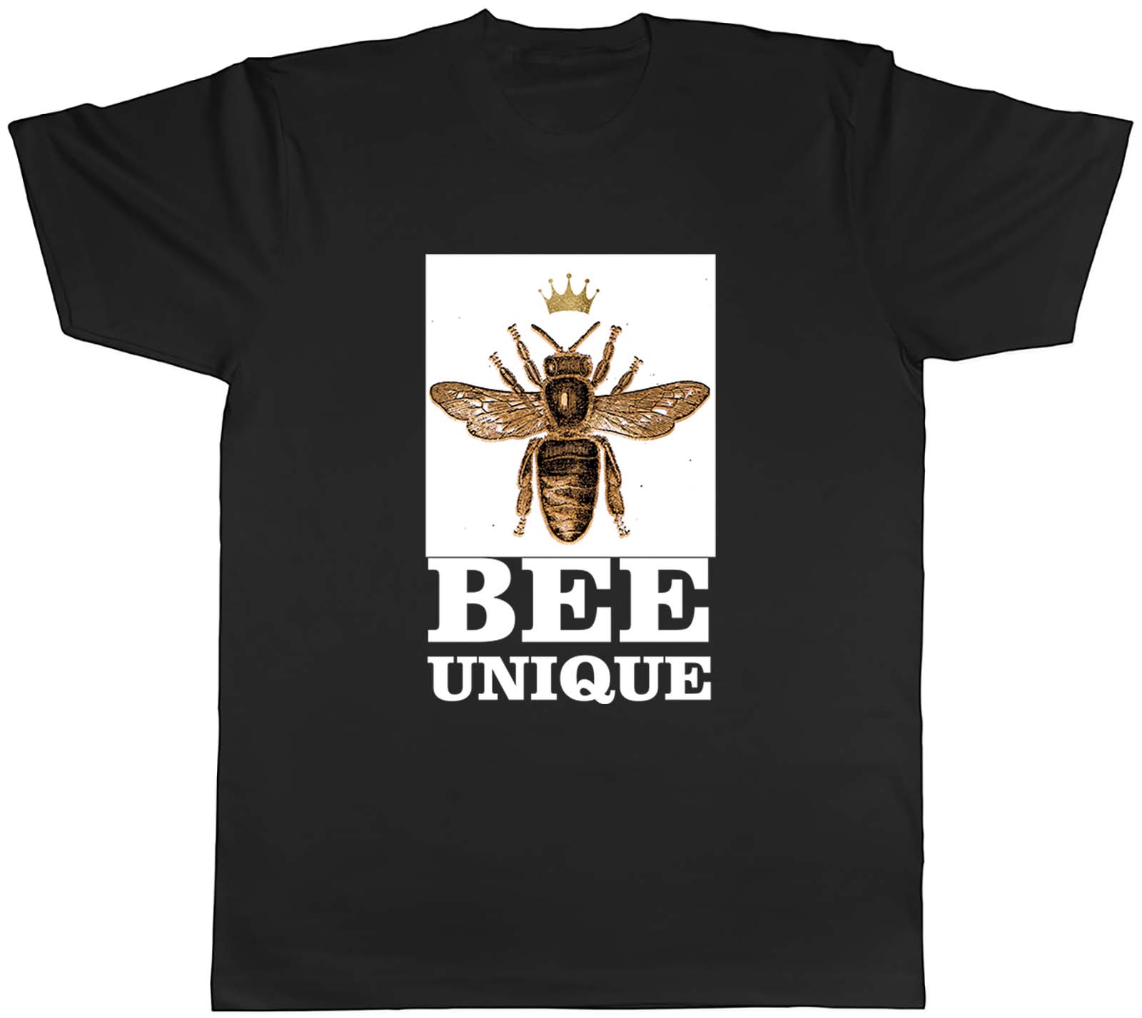 Bee Unique Mens Unisex T-Shirt Tee Gift
