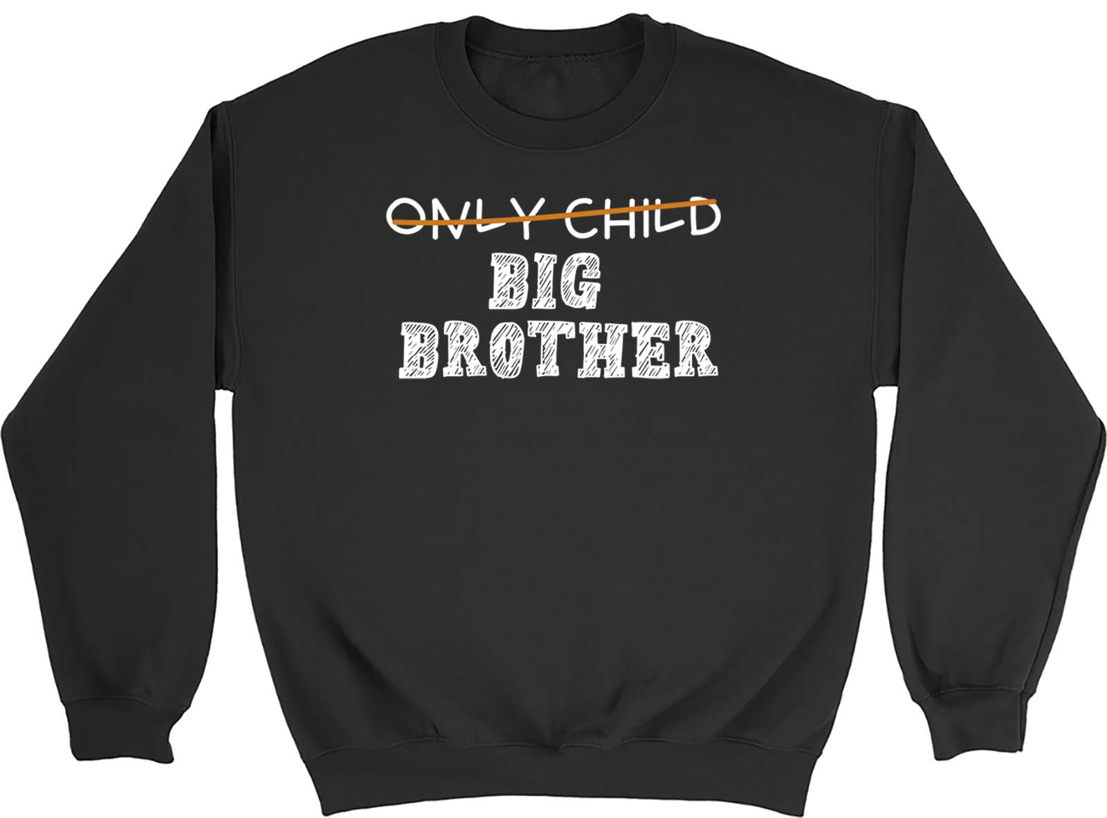 Big Brother Sweatshirt Kids Promoted Pregnancy Announcement Boys Girls Jumper
