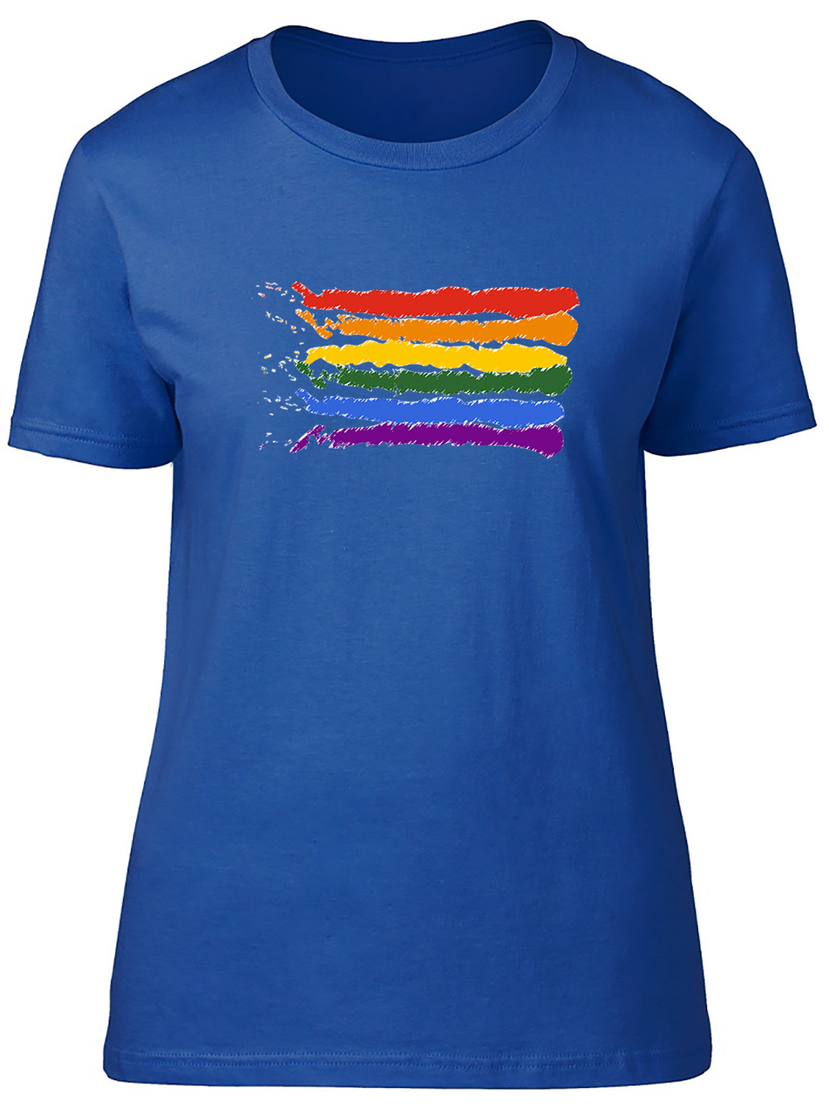 T-shirt donna aderente bandiera dell'orgoglio - Foto 6 di 6