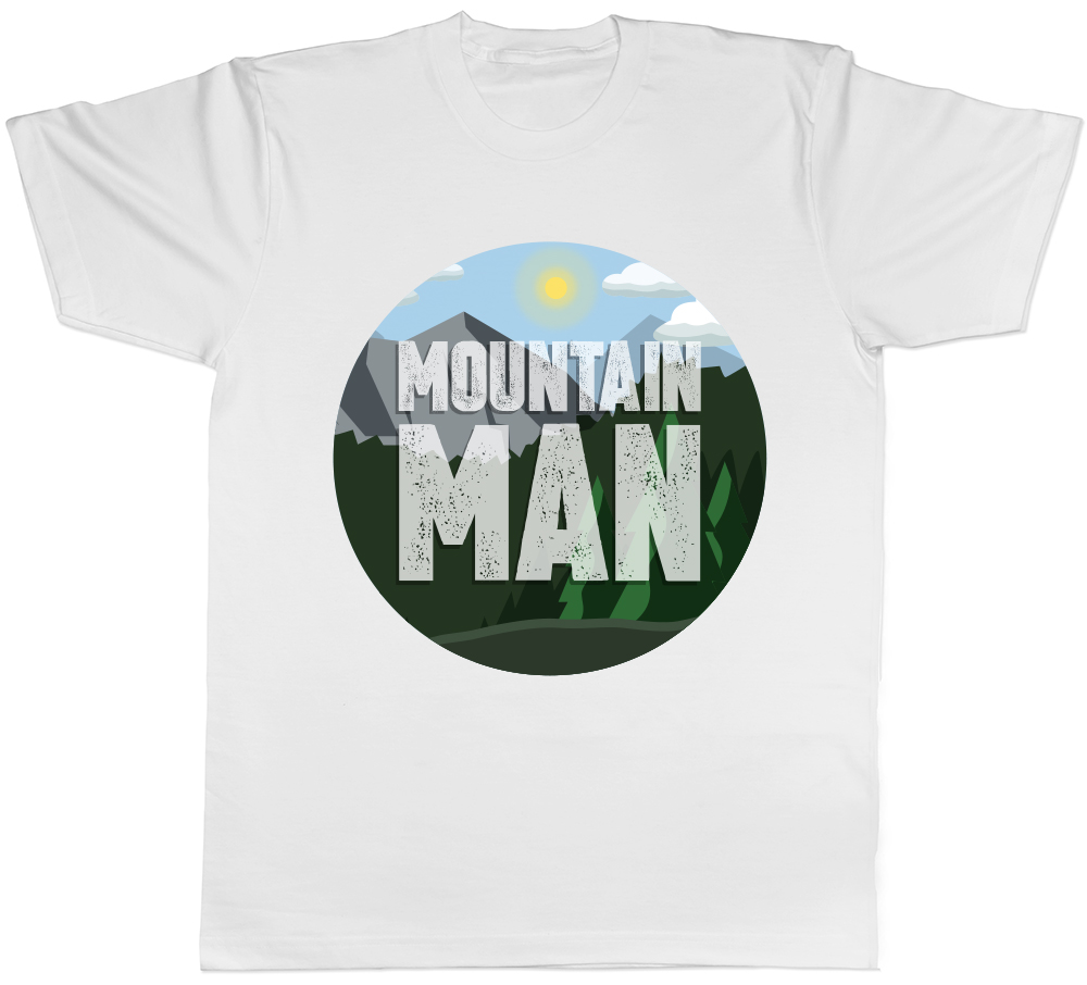 Mountain Man Mens T-Shirt