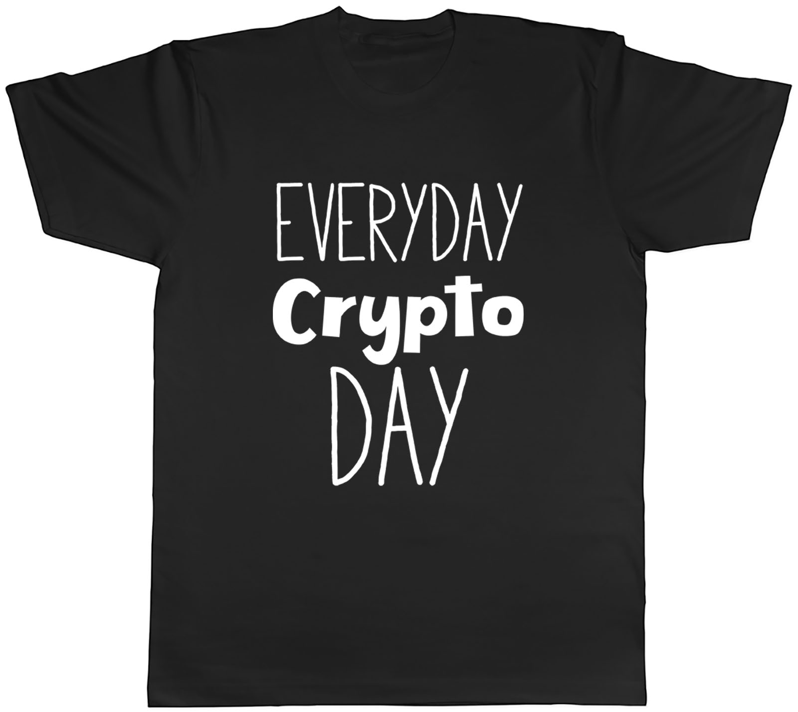 Everyday Crypto Day Mens Unisex T-Shirt Tee