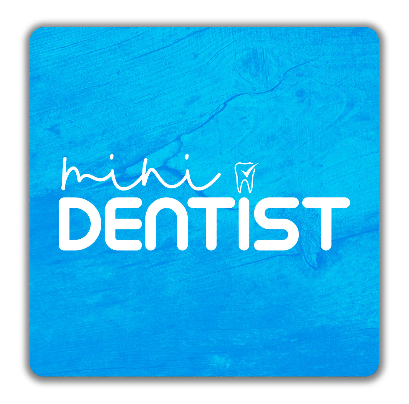 Mini Dentist 2 Pack Coasters - 9cm x 9cm - Zdjęcie 3 z 11