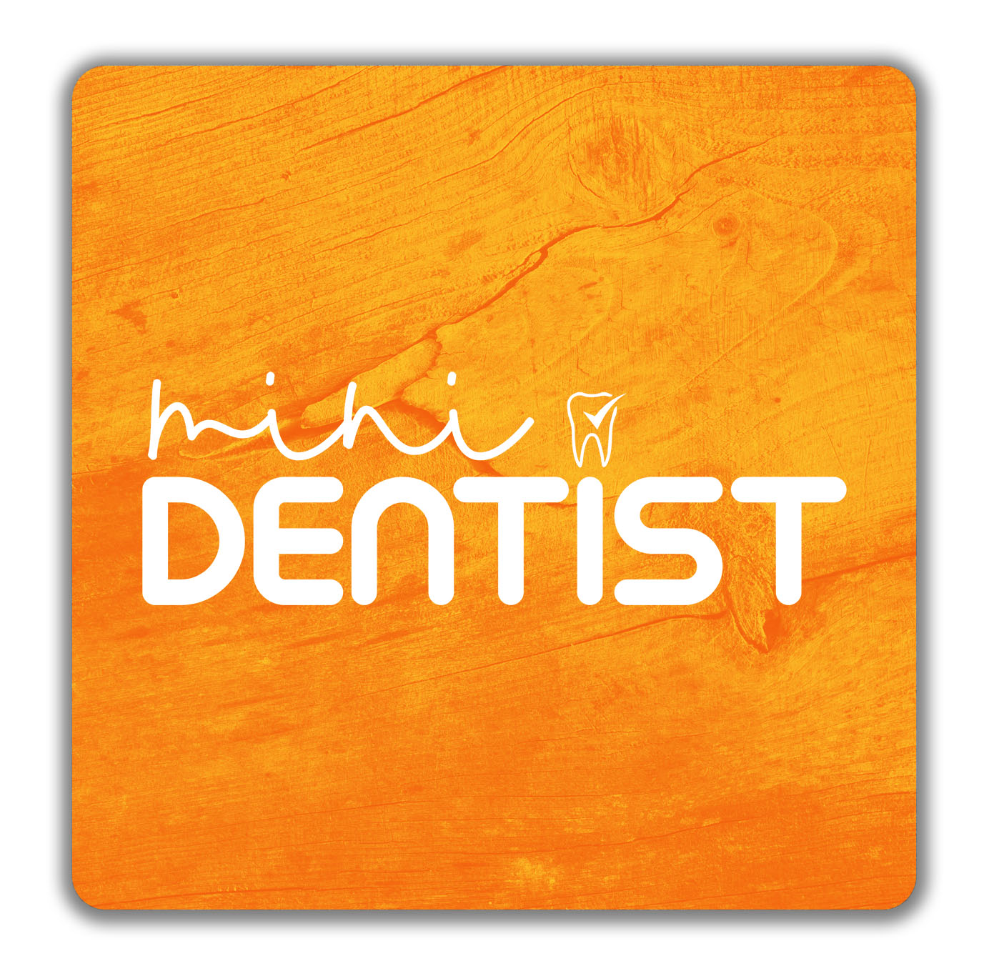 Mini Dentist 2 Pack Coasters - 9cm x 9cm - Zdjęcie 7 z 11