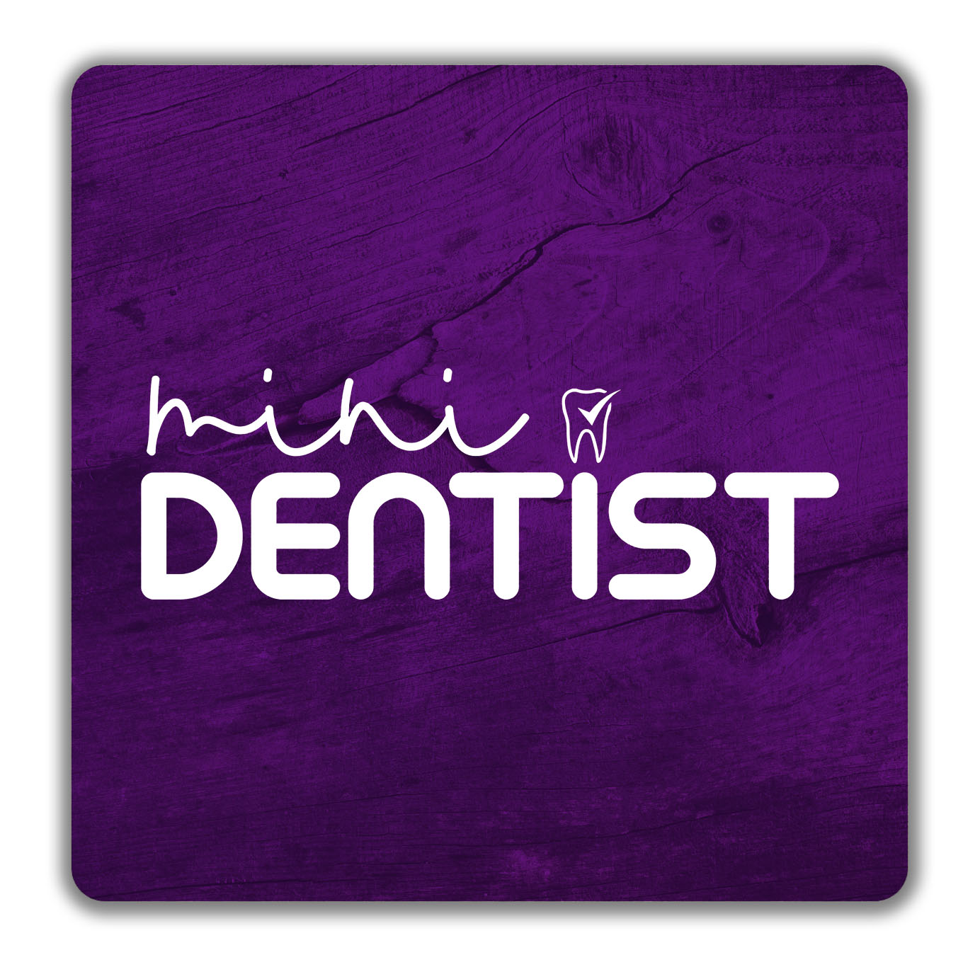 Mini Dentist 2 Pack Coasters - 9cm x 9cm - Zdjęcie 8 z 11