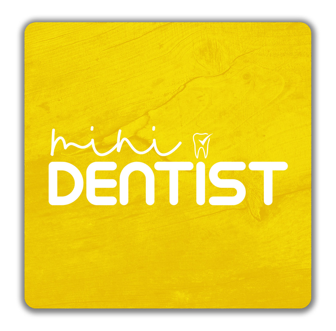 Mini Dentist 2 Pack Coasters - 9cm x 9cm - Zdjęcie 11 z 11