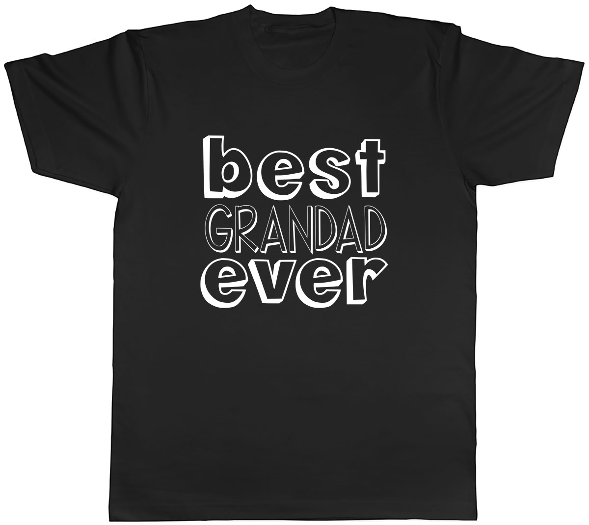 Best Grandad Ever Mens Unisex T-Shirt Tee