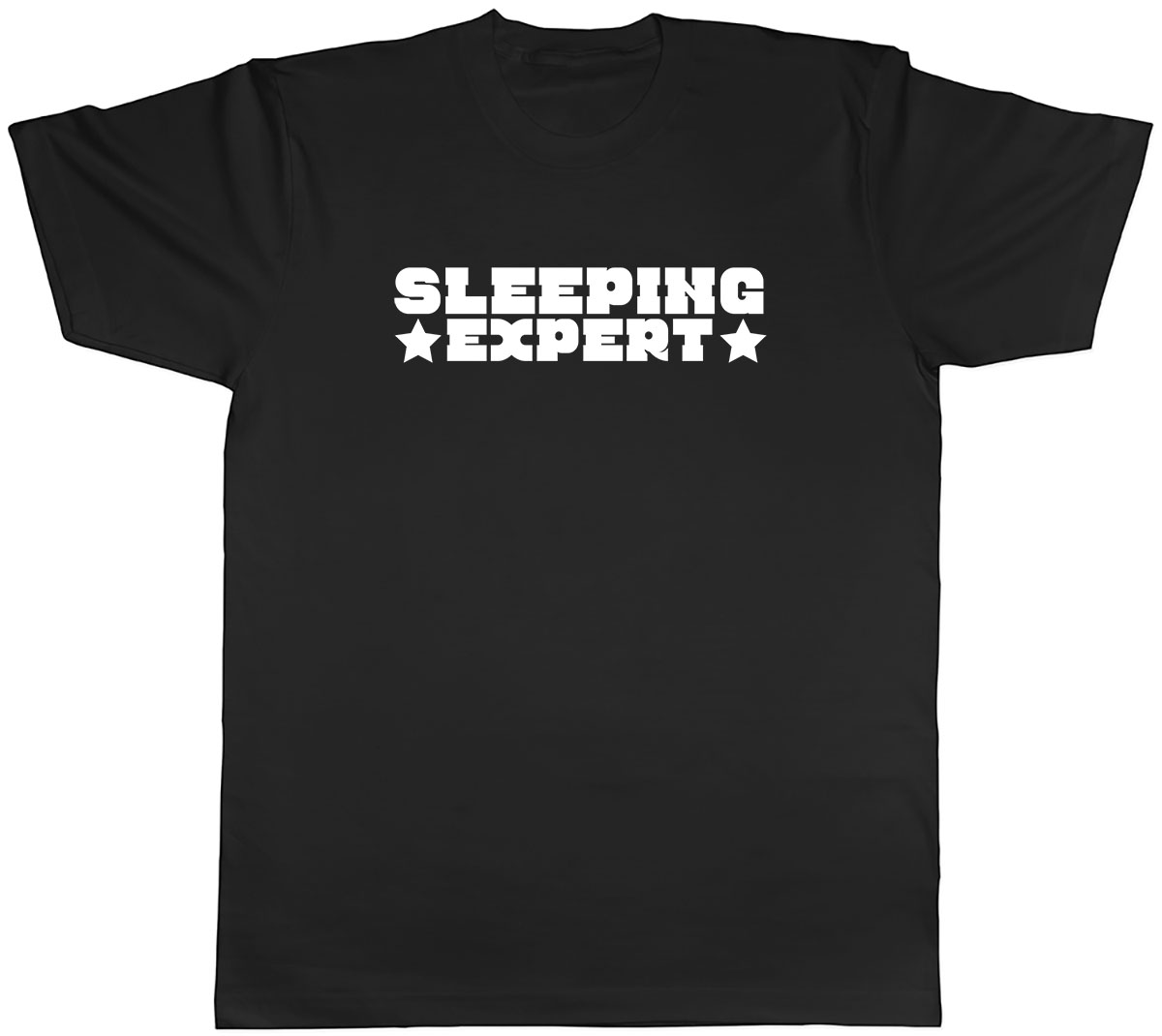 Expert Sleeping Mens Unisex T-Shirt Tee