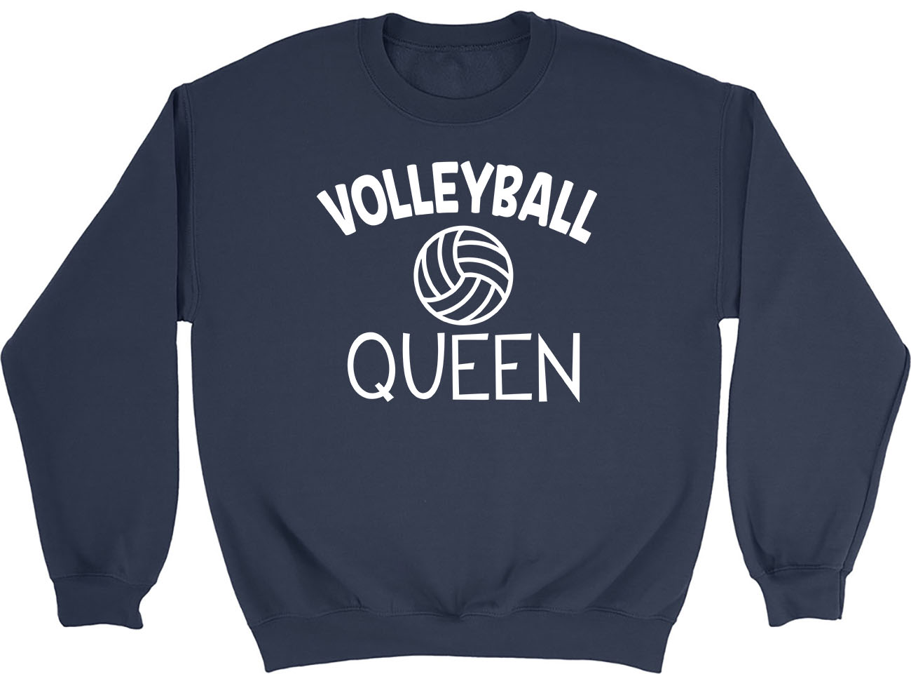 Volleyball Queen Mens Womens Sweatshirt Jumper | eBay